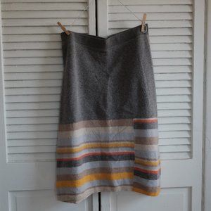 Grey Knit Skirt